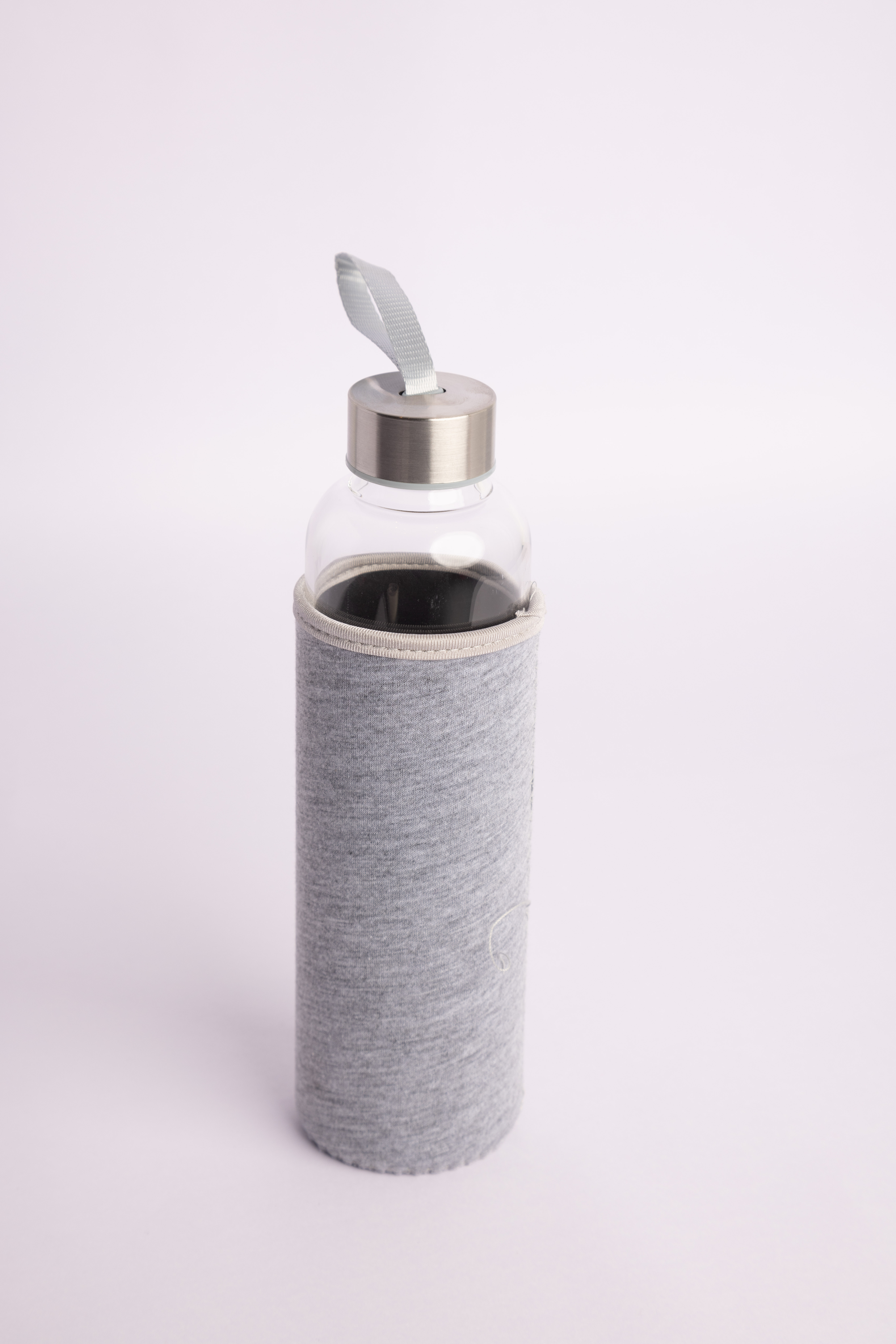 Glass water bottles